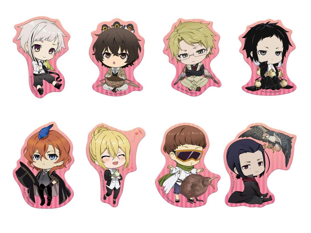 Bungo Stray Dogs Clear Clip Badge Spring Bird (Box)