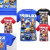 Vibrant Roblox Character Game T-shirt For Children With Comfy Cotton Fabric