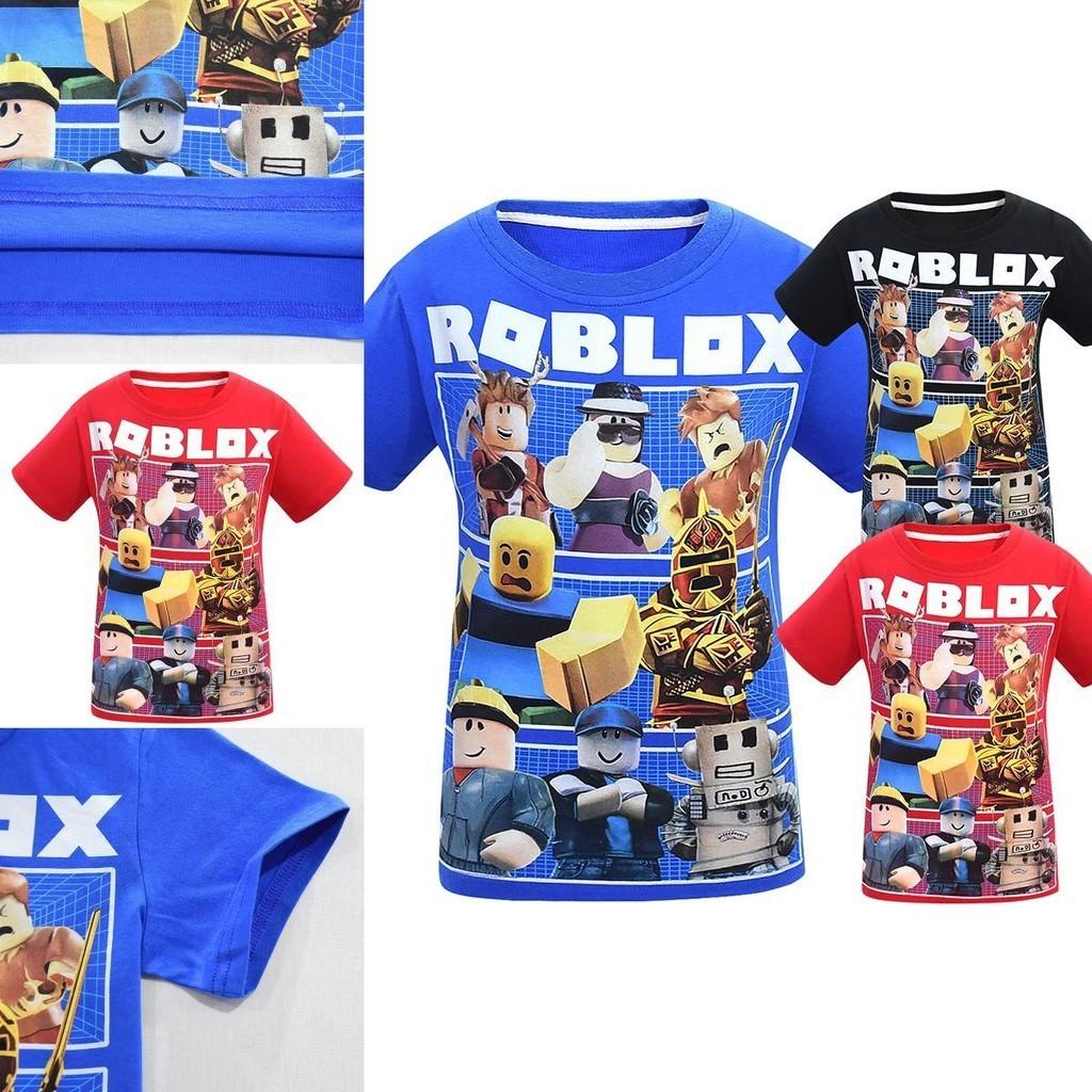 Vibrant Roblox Character Game T-shirt For Children With Comfy Cotton Fabric