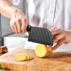 Convenient Not Deformed Slicing Tool Easy To Clean Carrot Potato French Fry Slicer Chopper for Home Wave Cutter