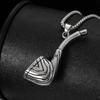 [With Chain] New Punk Retro Trend Men's Pipe Men's Pendant Necklace