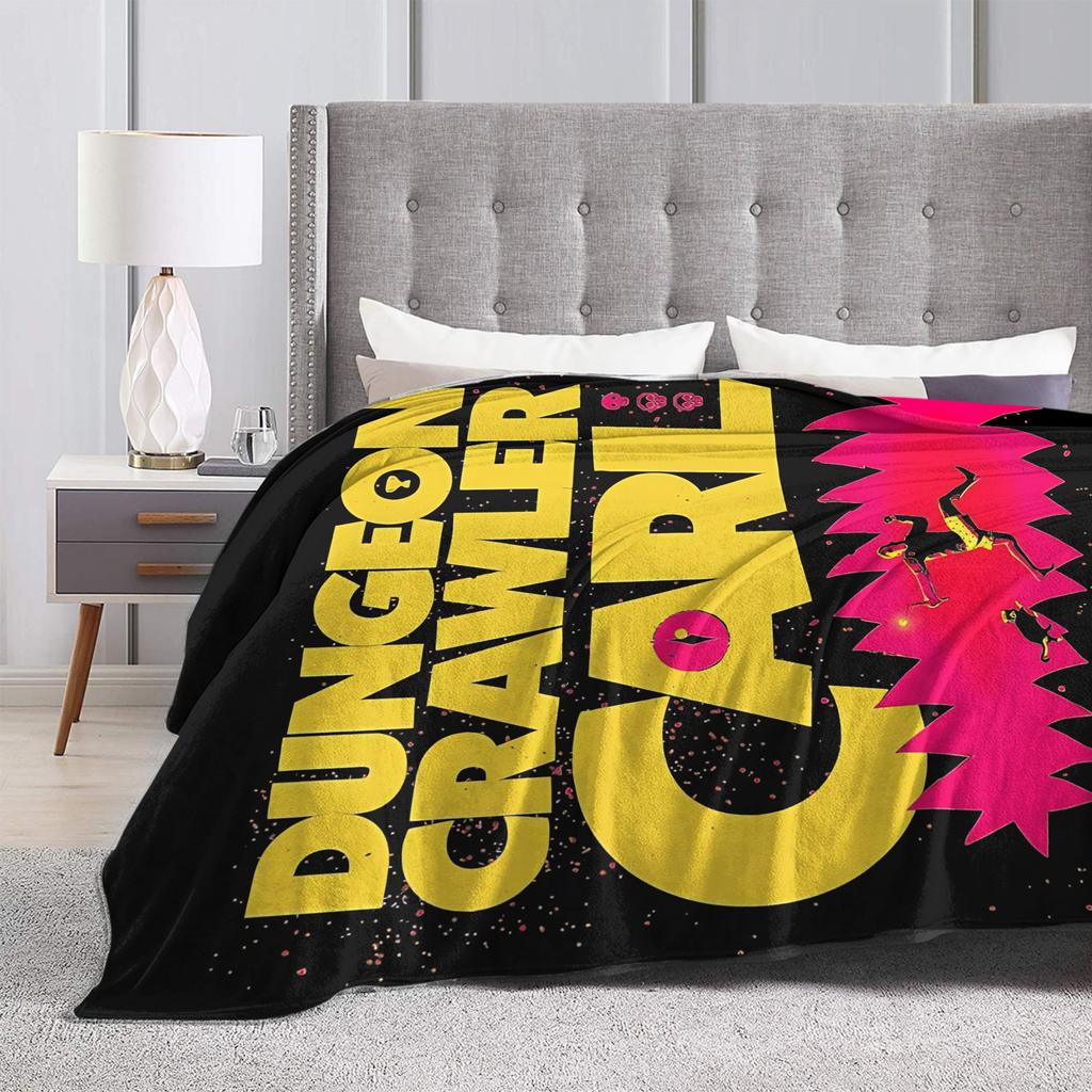 Dungeon Crawler Carl Blanket Plush Funny Breathable Throw Blanket for Home Autumn/Winter,