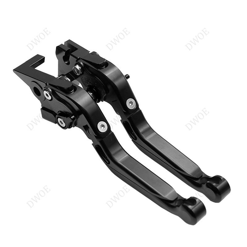 Motorcycle CNC Aluminum Adjustable Folding Brake Clutch Levers Extendable Handlebar Hand Grips for Yamaha FJ1200 XJR1200