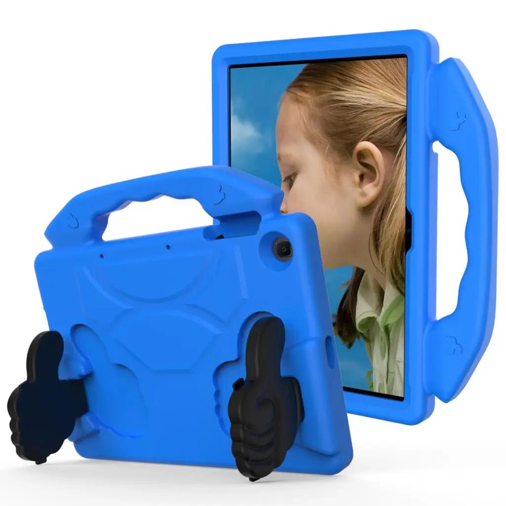 EVA Tablet Stand Case Voor Huawei Matepad SE 11 10.4 T10 9.7 T10S 10.1 M6 8.4 M5 Lite 8.0 Honor Pad X8A X9 X8 Pro Cover M5 Lite 8.0 blauw