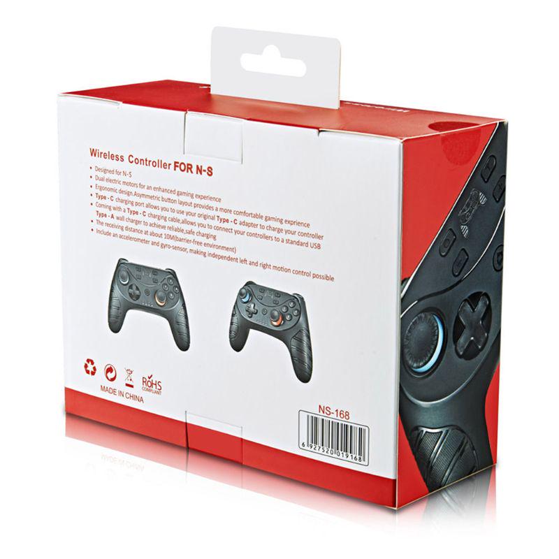 Bezdrátový Bluetooth herní ovladač Joystick Herní konzole Gamepad pro Switch Lite