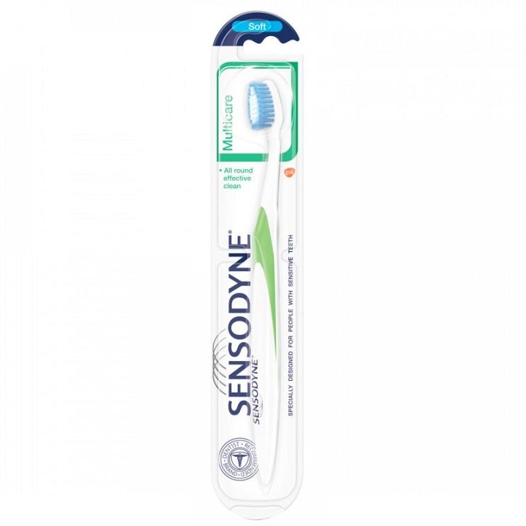 Premium GentleCare Soft Bristle Toothbrush – Ideal for Sensitive Teeth – Solo Pack