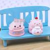 Happy Pig Mini Ornament - Cute Desk and Car Console Decoration