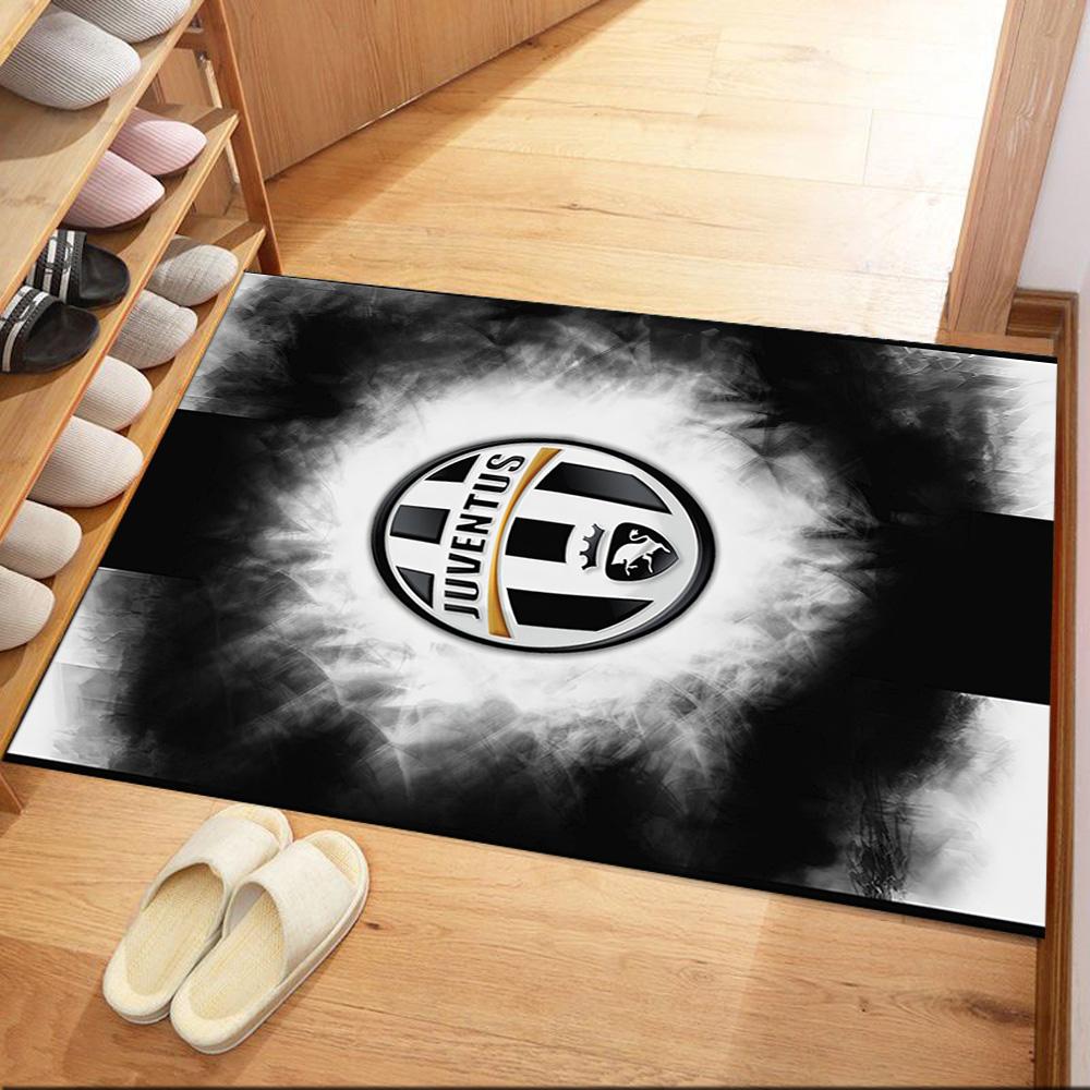 Juventus Floor Mat Perfect For Dormitory Foyer Playrooms Bedrooms Antislip Rug Office Home Decor Perfect Gift For Friends Family