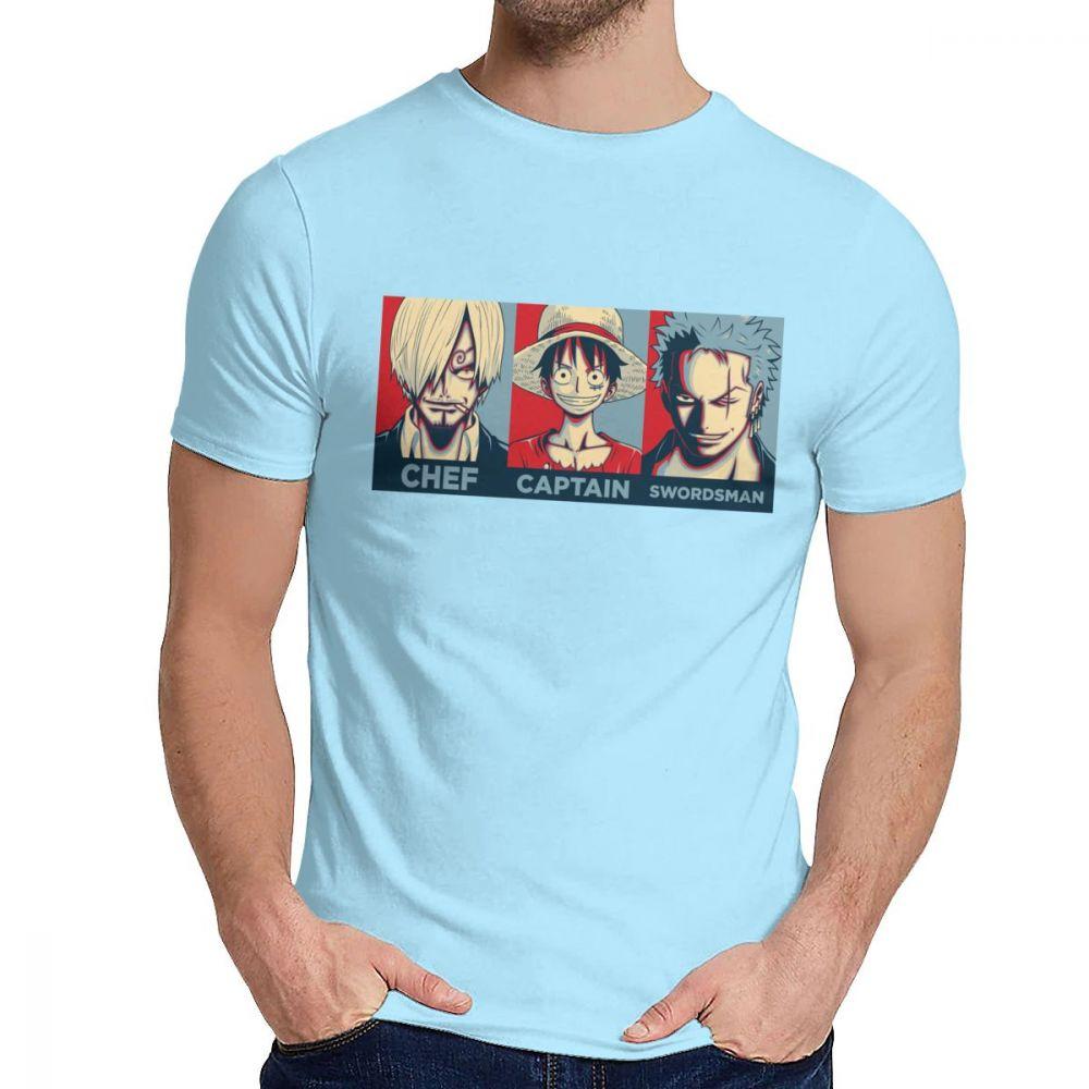 Roronoa Zoro Sanji Luffy One Piece T Shirt For Unisex Soft 100 Pure Cotton Short