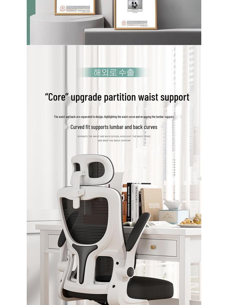 Ergonomic Gaming and Office Chair with Comfortable Backrest for Long Study Sessions