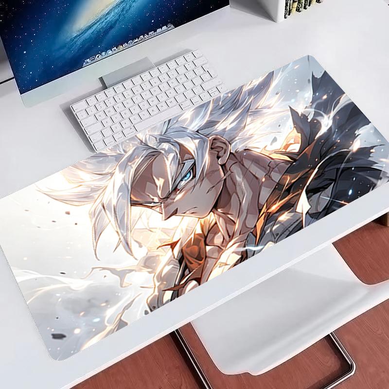 Natural Rubber Mouse Pad Dragon Ball Gamer Accessories Varmilo Keyboard Pad Gaming Pc Computer Desk Mat Dbz Hot Anime Mousepads