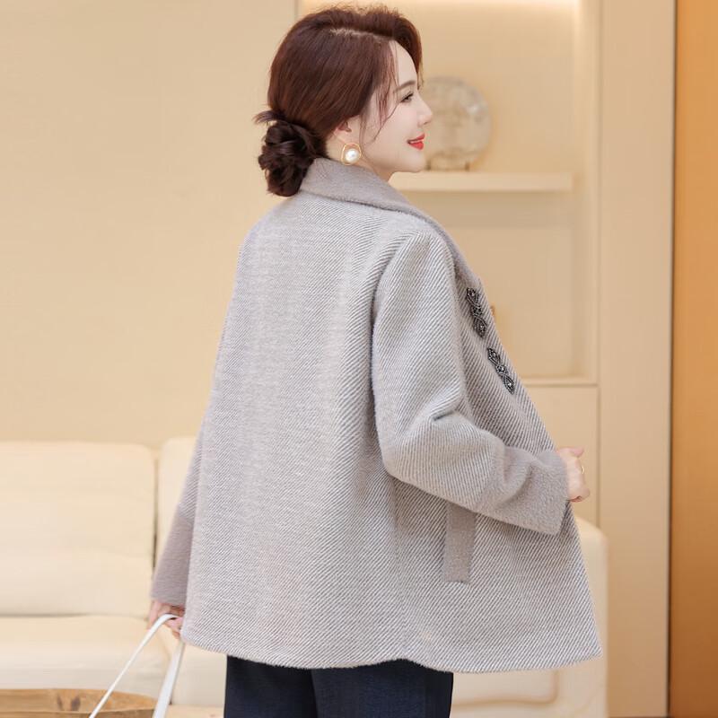 YUZHAOLIN Women's Plus Size Autumn/Winter Casual Lapel Cardigan