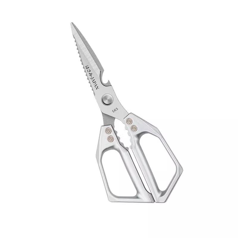 Hot-Selling SK5 Stainless Steel Kitchen Scissors for Cutting Chicken, Duck, and Goose Bones