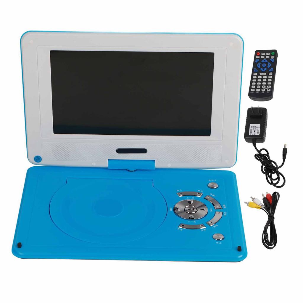 9 Inch Portable DVD Player Multifunction Full HD Car Travel DVD Player with USB Port for Travel Outdoor Car
