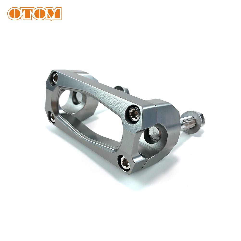 OTOM Motorcycle 28MM Handlebar Risers Bar Clamp Extend Adapter With Bolts CNC Machining Aluminium For YAMAHA YZ125 YZ250 YZ450F