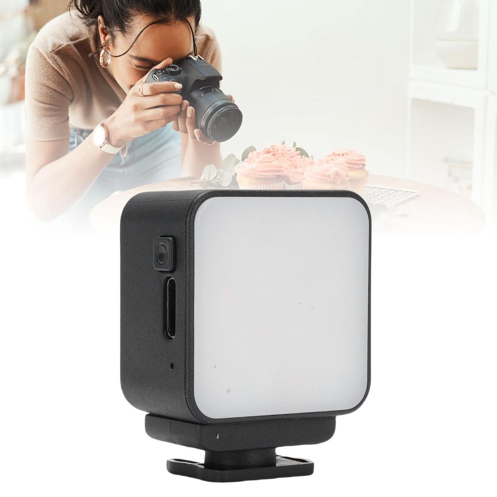 Magnetic Fill Light Suitable for    ket 3 Camera LED Auxiliary Light with 1/4 Inch Screw Hole and Cold Shoe Mount