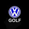 2Pcs For VW Volkswagen Golf 3 4 Sharan Touran Lavida Caddy Beetle Jetta MK4 Bora MK3 Polo LED Car Door Logo Light Projector Lamp CWS1 