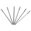 6Pcs Shank 1 4  S2 Steel 150mm Magnetic Screwdriver Bit Set Cross Head Bit Tool