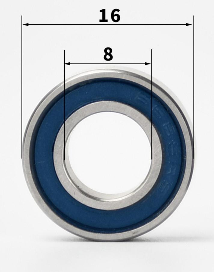 Stainless Steel Miniature Bearing S688ZZ Size Precision Component Durable Accessory for Intelligent Robot Vacuum Cleaner Home