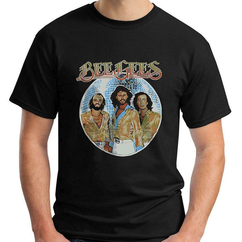 

Футболка с короткими рукавами Bee Gees Disco Ball, черная, SML 234Xl Kn213