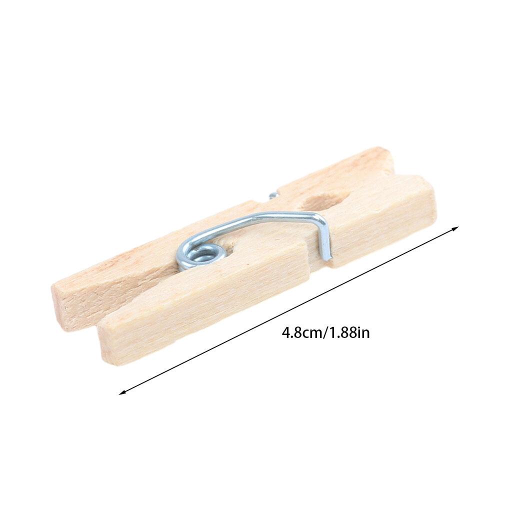 Sada dřevěných sponek - praktické a kolíčky na prádlo na fotografie a dekorace dřevěné kolíčky na prádlo dřevěné sponky móda