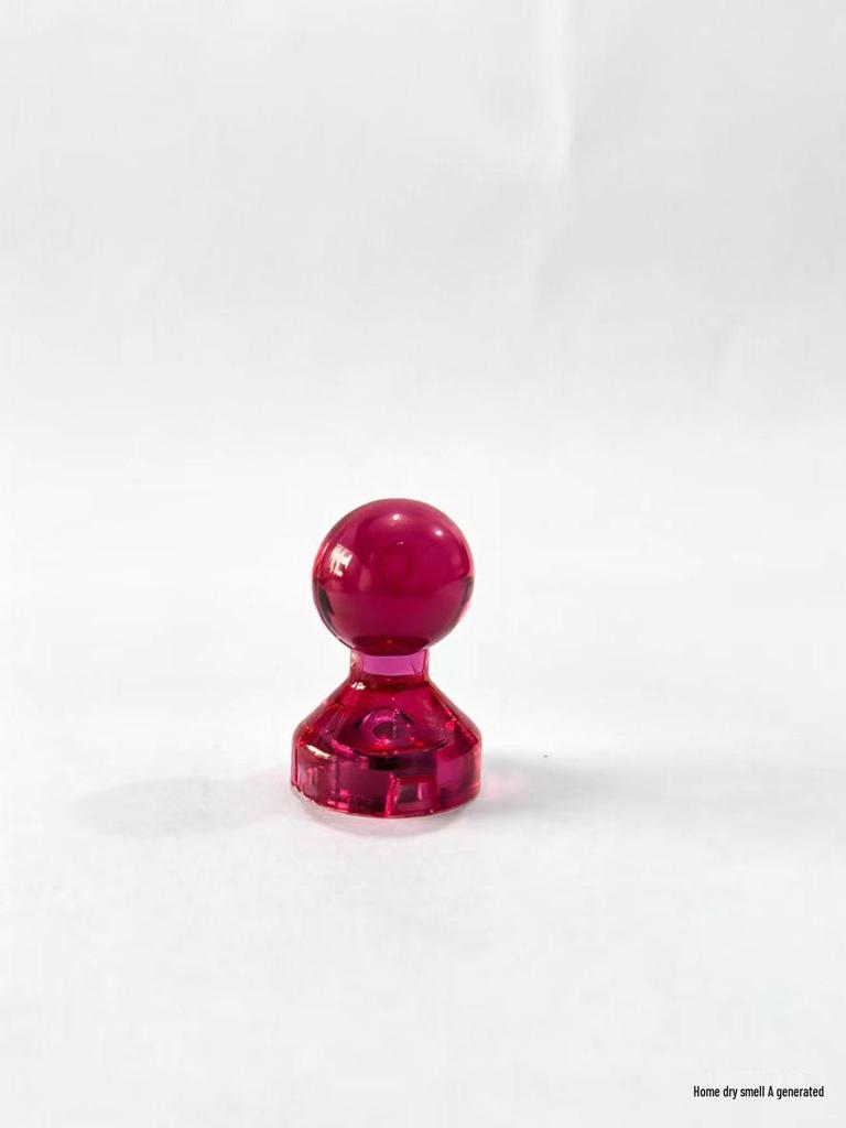 Colorful Transparent Neodymium Iron Boron Magnet Pushpin with Strong Magnetic Hold