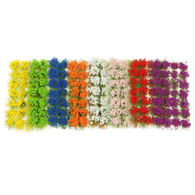 Scenery Sandbox Game Simulation Terrain Production Model Scene Wild Miniature Grass Flower Cluster