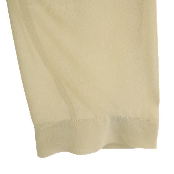 AMERI UNDRESSED Long Sleeve Sheer One Piece Beige Women Used