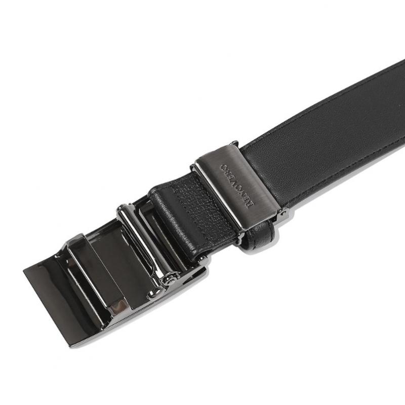 Benovero Men S Automatic Square Belt Black  Bmg1acb1231k1 