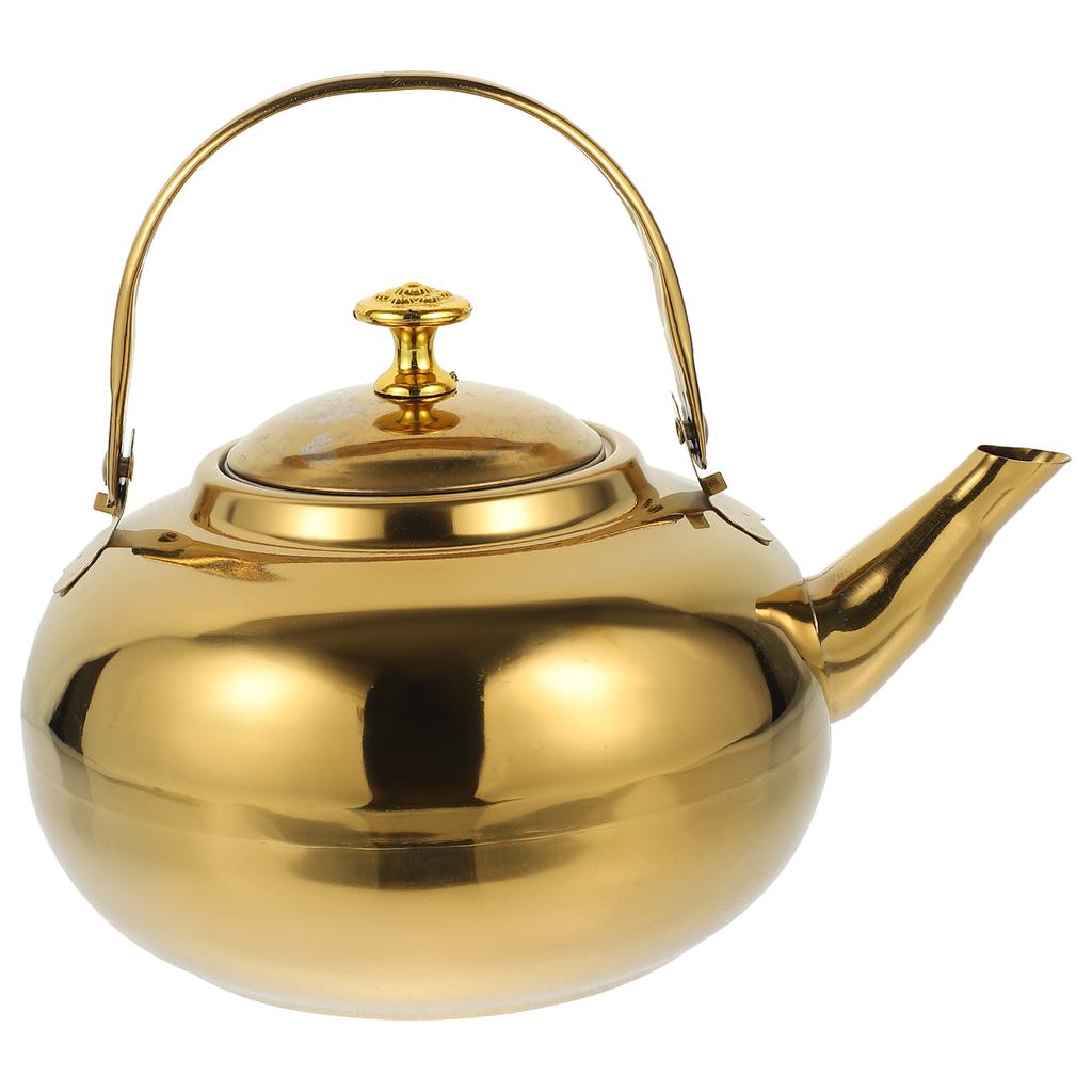 Stainless Steel Exquisite Pot Teapot Daily Use Kettle Stovetop -resistant Convenient