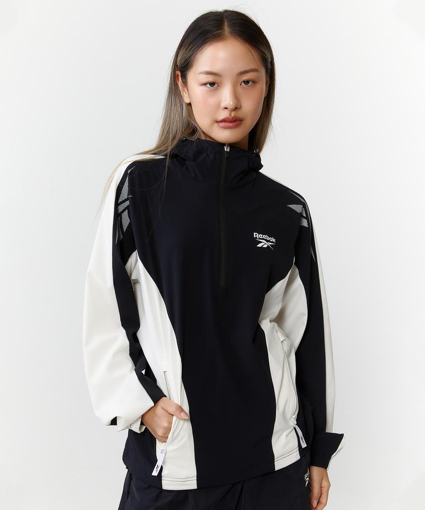 Reebok Vector Active Hooded Anorak - Black