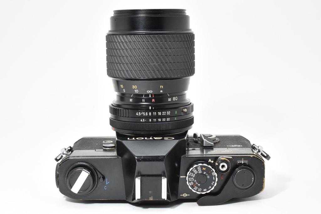 [USED] Rare Canon FT QL Black SLR Film Camera W. FL 50mm F/1.4, Near Mint, From JAPAN