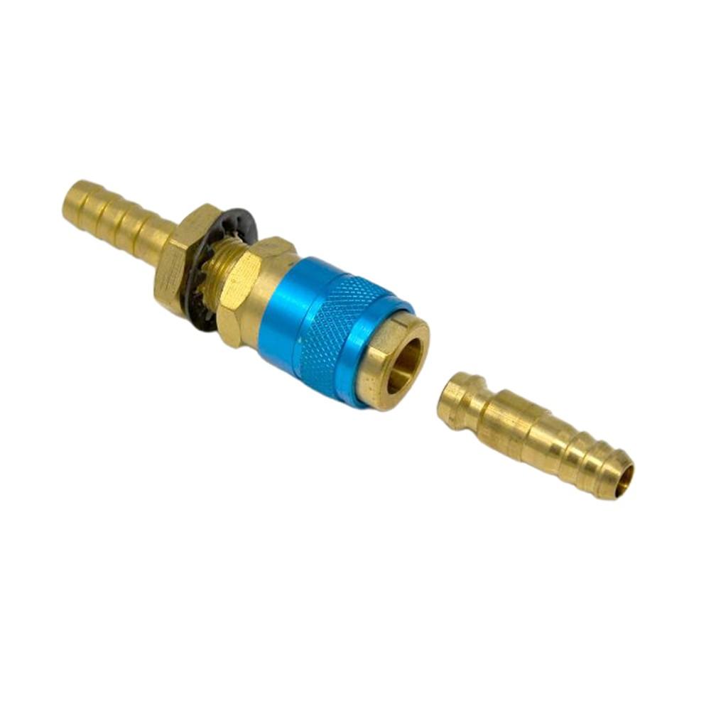 5mm and 8mm Water Cooled Gas Adapter Quick Connector for MIG TIG Welding Plug