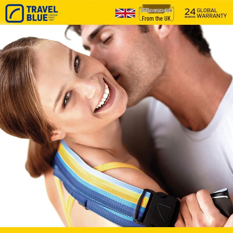 СИНИЙ РЕМЕНЬ ДЛЯ БАГАЖА TRAVEL 2 дюйма