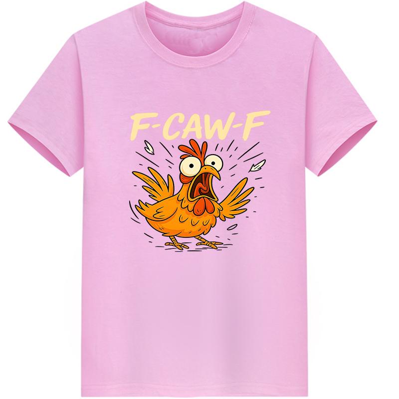COTTON Frantic Cartoon Rooster TShirt Cool Casual Pride Tee Unisex New Fashion TShirt for Unisex and Women Street Style
