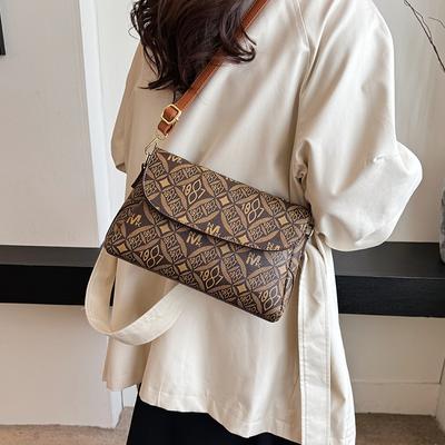 Shoulder Bag for Women, Fashionable Crossbody Bag, Small Square Bag That Can Hold Mobile Phone