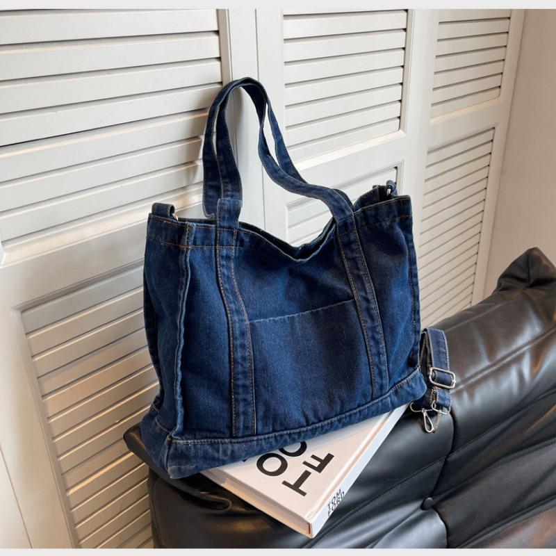 New Cowboy Tote Bag Women Fashion Simple Hundred Shoulder Bag Travel Casual Crossbody Bag