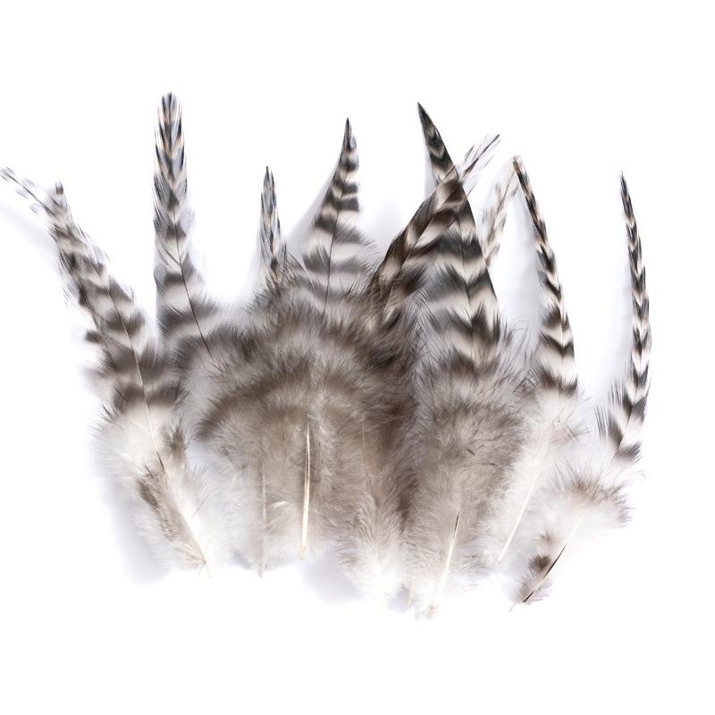80 Natural Pheasant Feather Decorative Diy Jewelry Hair Accessories Material Cat Stick Toy Accessories
