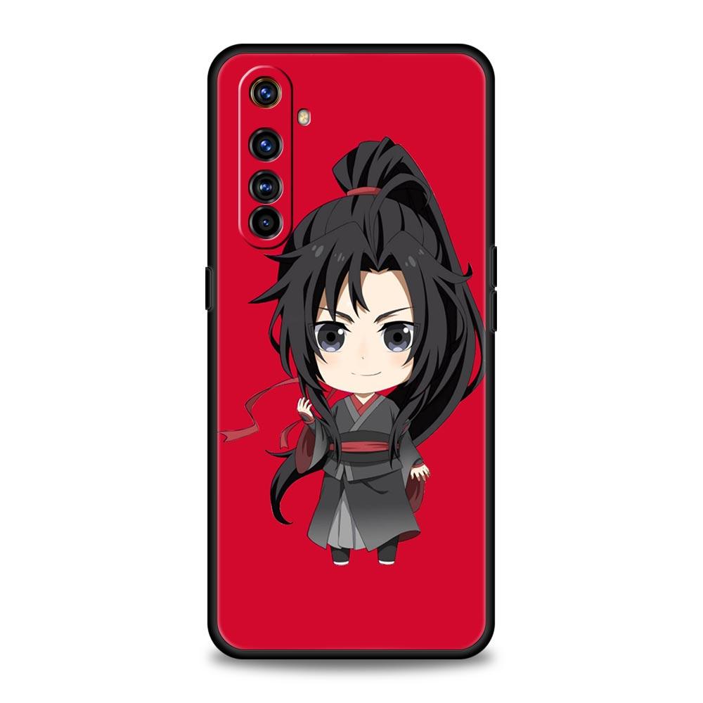 Grandmaster Mo Dao Zu Shi For Realme 8 7 6 Pro C21 C3 C11 Black Phone Case Oppo A53 A52 A9 A54 A15 A95 Reno7 SE Reno6 Pro Cover