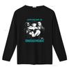 Vintage Retro Funny Three Stooges Knuckleheads Print Casual T Shirt vintage Washed homme streetwear Comfortable graphic