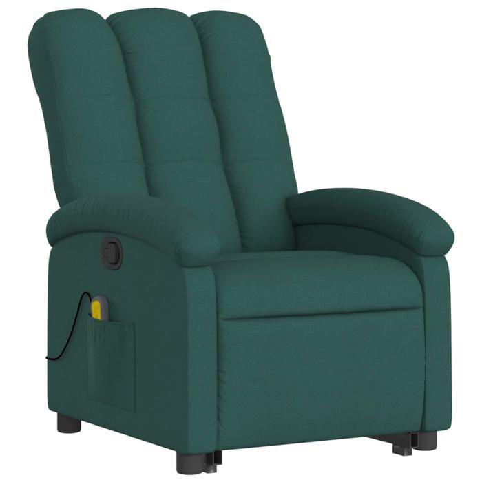 VidaXL Reclining Massage Armchair, Relaxation Chair with Adjustable Backrest and Footrest, Salon Seat, Modern, 3204110