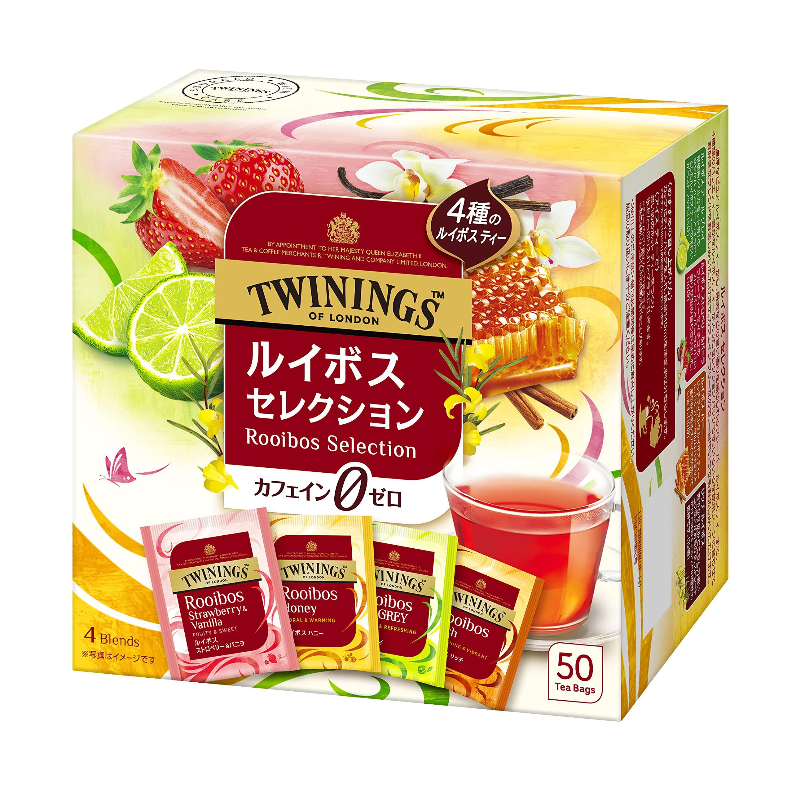 Twinings Rooibos Selection 50P красный