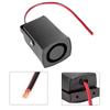 Universal 12V 115db Auto Rückfahralarm Rückfahrhorn Piepton Summer Schwarz