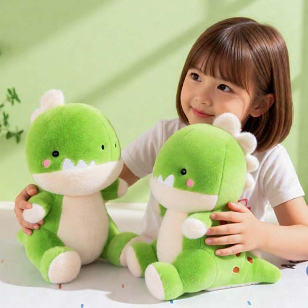Fluffy Dinosaur Plush Doll Soft Stuffed Animals Doll Kids Birthday Christmas