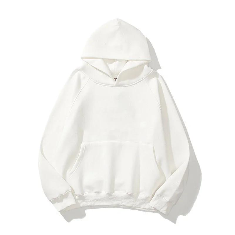 Unisex Hoodie High-quality Sweater Hip-hop Fashion Casual Top Trendy Spring and Autumn Solid Colorcomfortable New Style2024