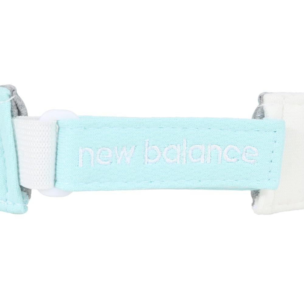Sun Visor Sweat Absorbent Quick Drying Golf Hat x Blue FR [New Balance] Women's (FIELDSENSOR Slip) / / 012-3287504 030_White