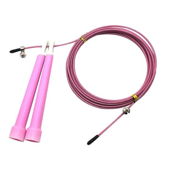 Health Fitness Aerobic Exercise Bodybuilding Steel Wire Sport Jump Skipping Rope