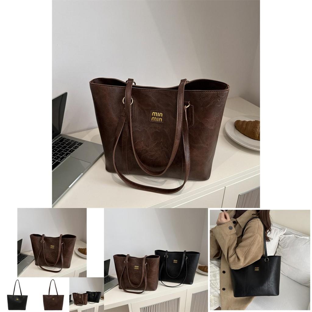 Elegant Stylish Color Block Tote Bag For Women With Large Capacity For Commuting