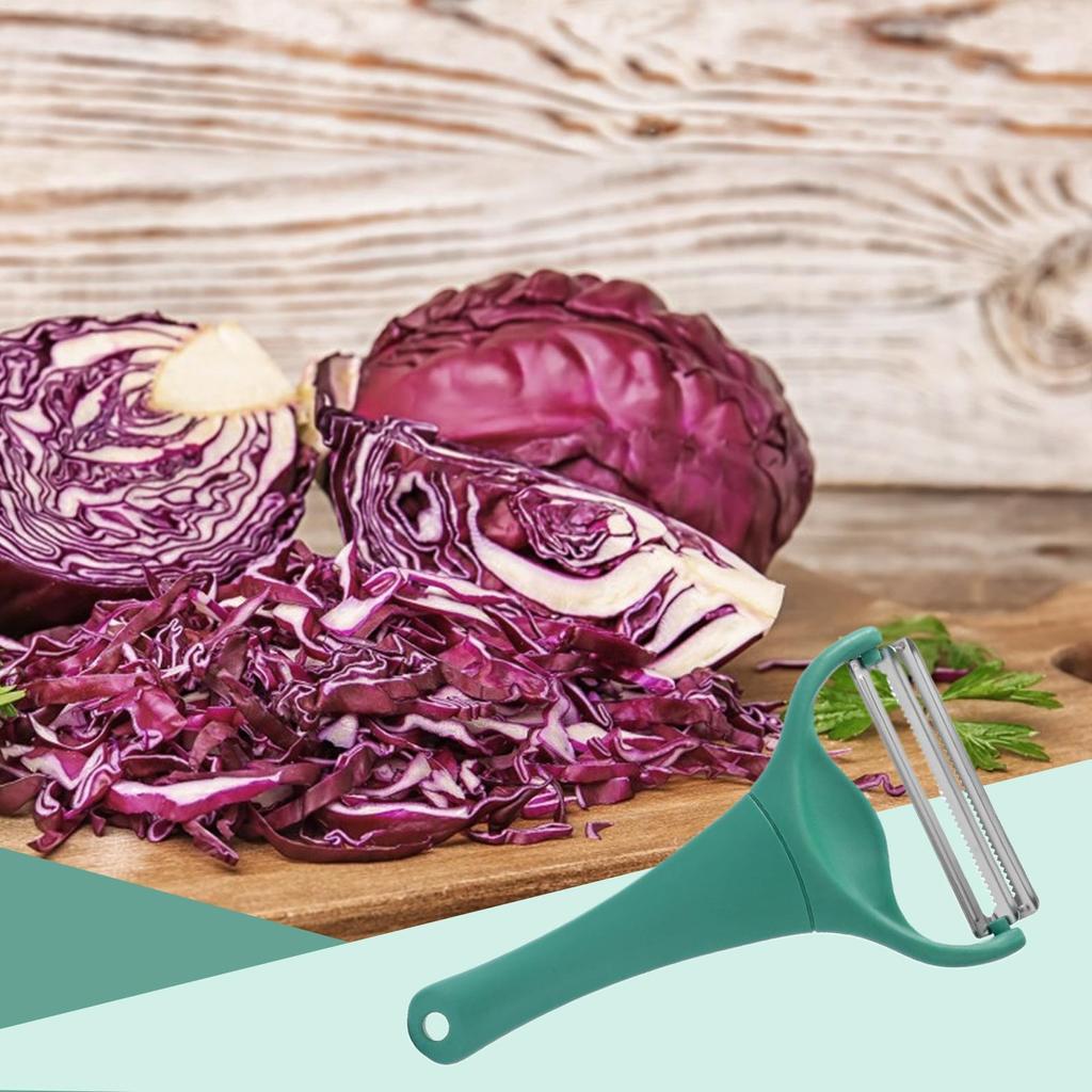 Cabbage Slicer Shredder Handheld Double-headed Potato Peeler Stainless Multi-function Vegetable Cucumber Chopper For Kitchen