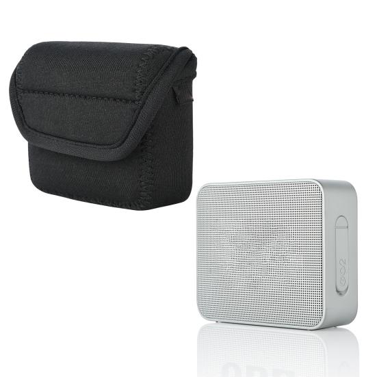 Speaker Storage Bag Magic Sticker Shockproof Small Elastic Speaker Protection Case for JBL Go2 Speaker